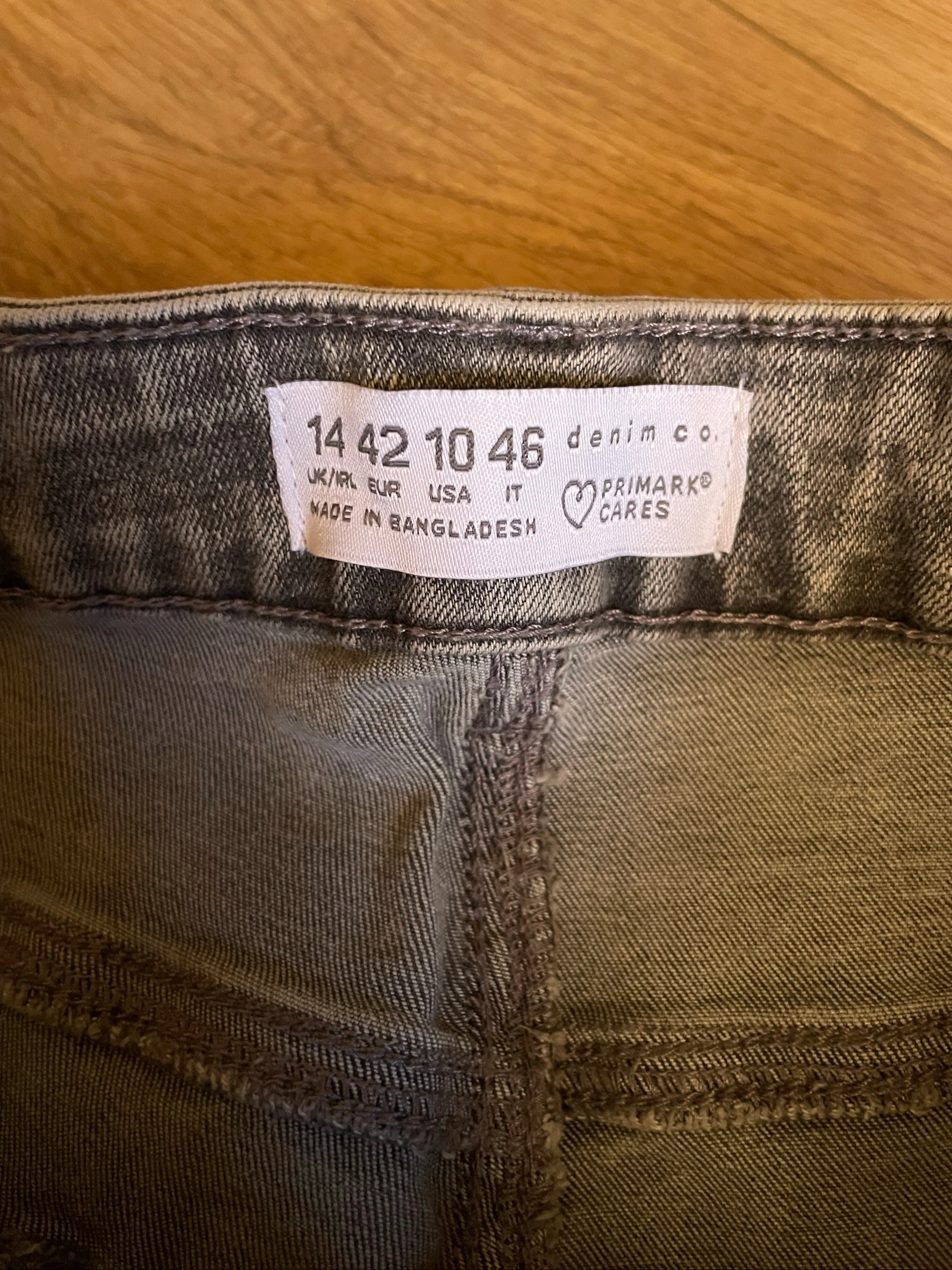 Calça jeans cinza – photo 6
